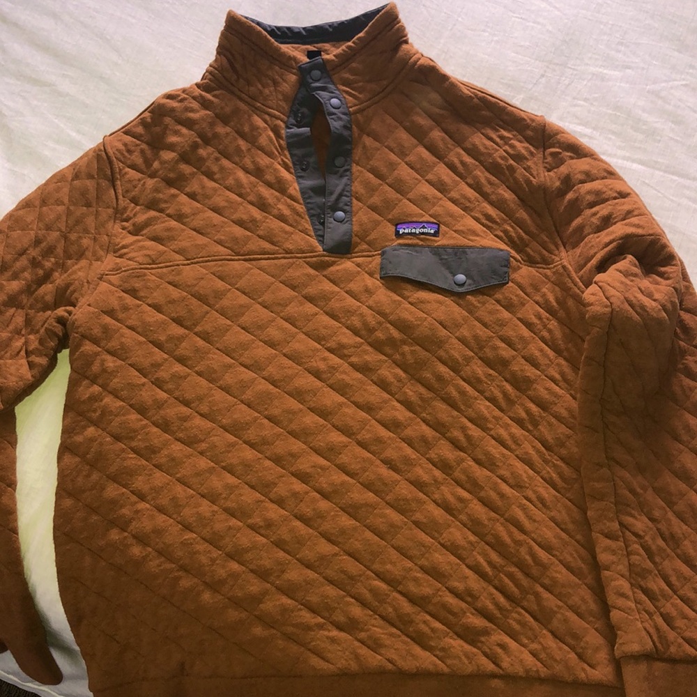 Men's Organic Cotton Quilt Snap-T® Pullover
